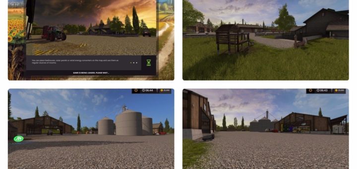 Мод карта SHERWOODS SEASONS UPDATE FIX2 Farming Simulator 17