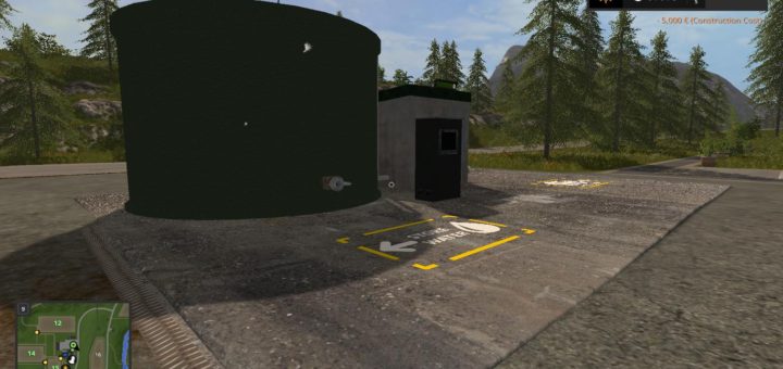 Мод AB WATER STORAGE V1.0.0.2 Farming Simulator 17