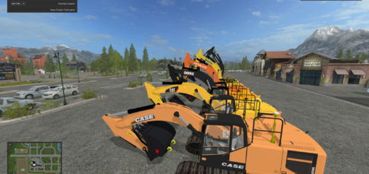 Мод ПАК экскаваторов EC300 Excavator MULTI Brand Pack FS17