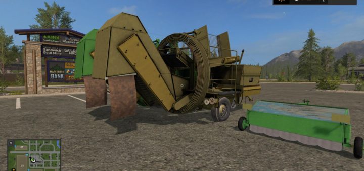 Мод ПАК комбайнов FORTSCHRITT E689 + KRAUTSCHLAGER V1.0 FS17