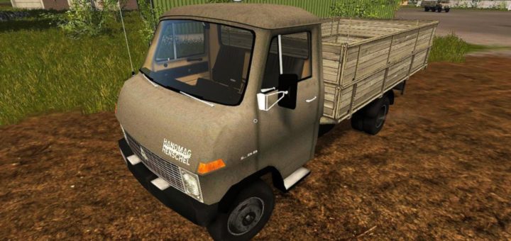 Мод грузовик 1967 HANOMAG F65 TIPPER V1.0 Farming Simulator 17