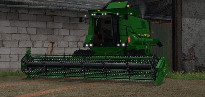 Мод комбайн JD 1550 + HEADER V1.0 FS17