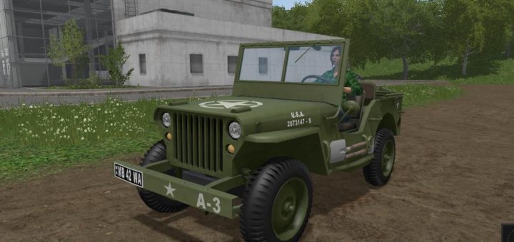 Мод авто WILLYS V1.1 Farming Simulator 2017