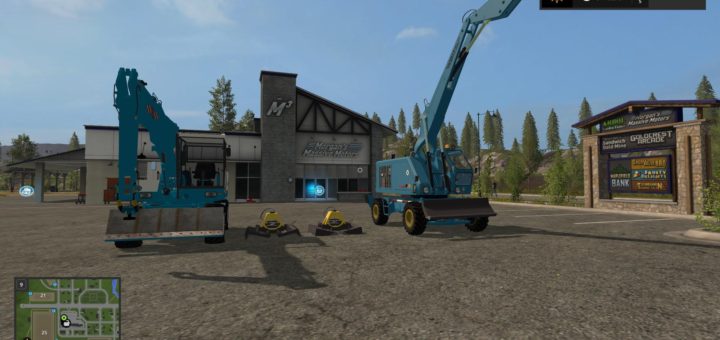 Мод ПАК погрузчиков KRAN PACK V1.0.0.0 Farming Simulator 17