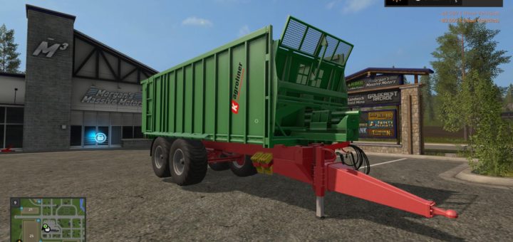 Мод прицеп KROGER TAW 20-DH V1.1 Farming Simulator 17
