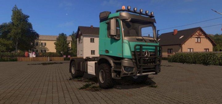 Мод тягач MERCEDES AROCS AGRAR V1.1 Farming Simulator 2017