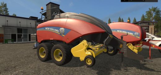 Мод тюкопресс NEW HOLLAND BALER ED PACK V1.0 FS17