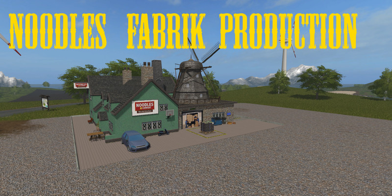Мод производство лапши Noodle factory production Final Farming Simulator 17
