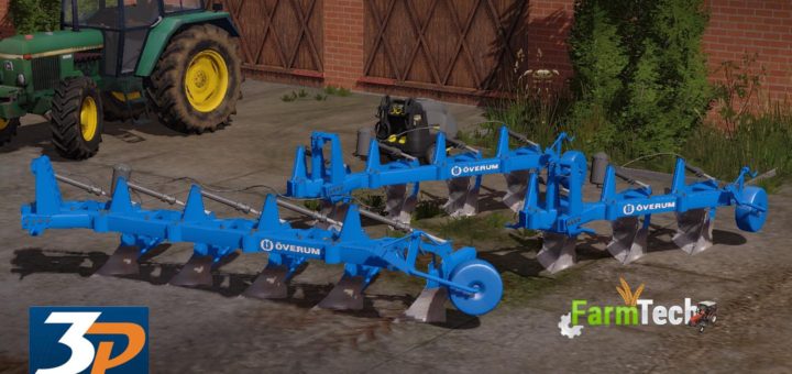 Мод ПАК плугов OVERUM PACK V2.0 Farming Simulator 17