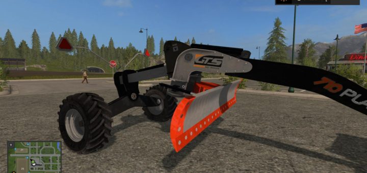Мод GTS Planner 710 v 1.0 FS17