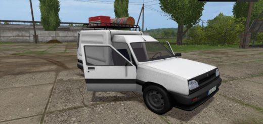 Мод авто Renault_Express v1.0 Farming Simulator 17