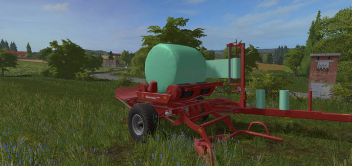 Мод обмотчик тюков ENOROSSI BW 300 V1.1 Farming Simulator 17
