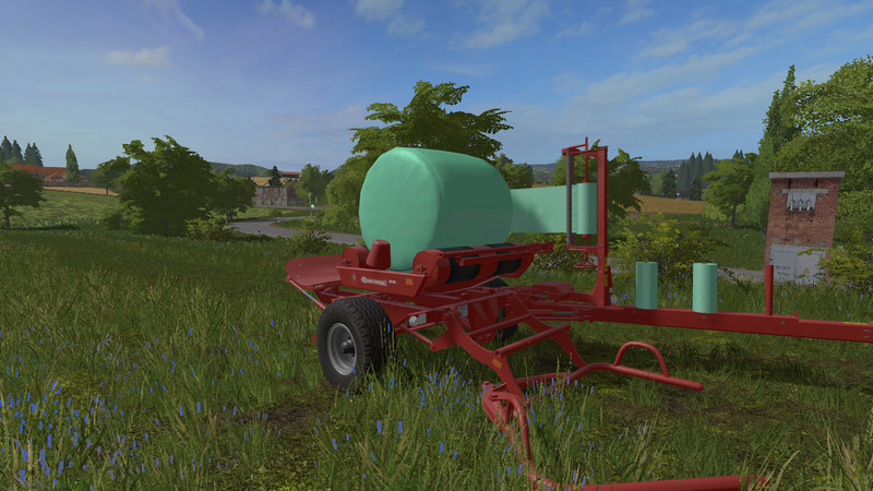 Мод обмотчик тюков ENOROSSI BW 300 V1.1 Farming Simulator 17