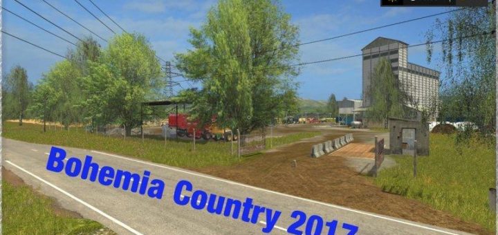 Мод карта BOHEMIA COUNTRY 2017 V2.0 Farming Simulator 2017