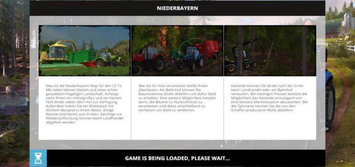 Мод карта Niederbayern v 1.0 Farming Simulator 2017