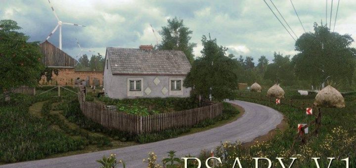 Мод карта PSARY MAP V1.0 Farming Simulator 2017