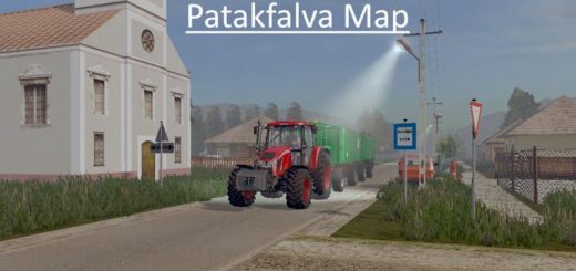 Мод карта PATAKFALVA MAP V1.0 Farming Simulator 17