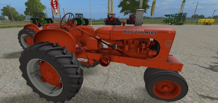 Мод трактор ALLIS CHALMERS WD45 V1.0 Farming Simulator 17