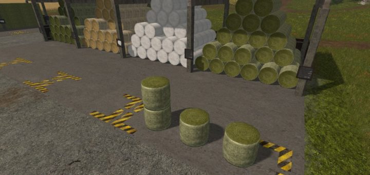 Мод хранилище BALE STORAGE V1.0.0.0 FS17