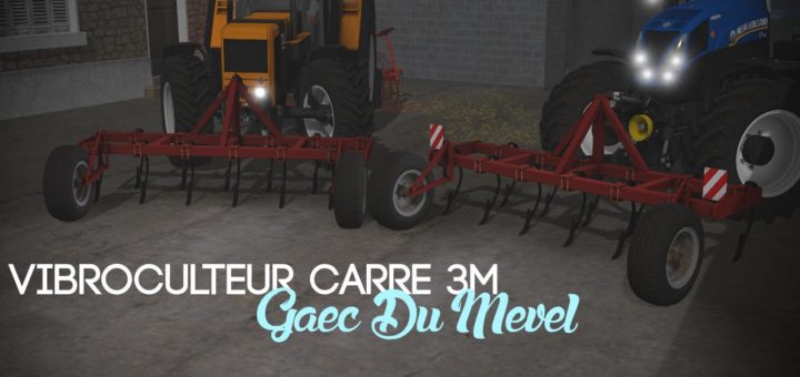 Мод культиватор CARRE FRONTAL V1.0.0.0 Farming Simulator 2017