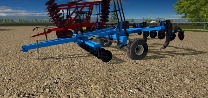 Мод плуг DMI 5 SHANK V1.0 Farming Simulator 17