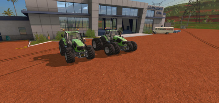 Мод трактор Deutz Fahr Series 9 Power V1.05 Farming Simulator 17