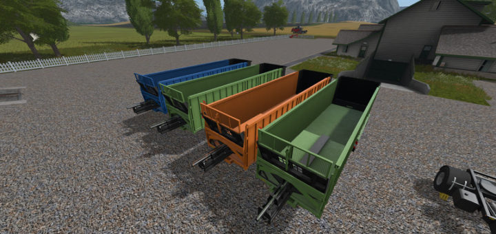 Мод прицеп FLIEGL ASS 298 V1.1.0.1 Farming Simulator 2017