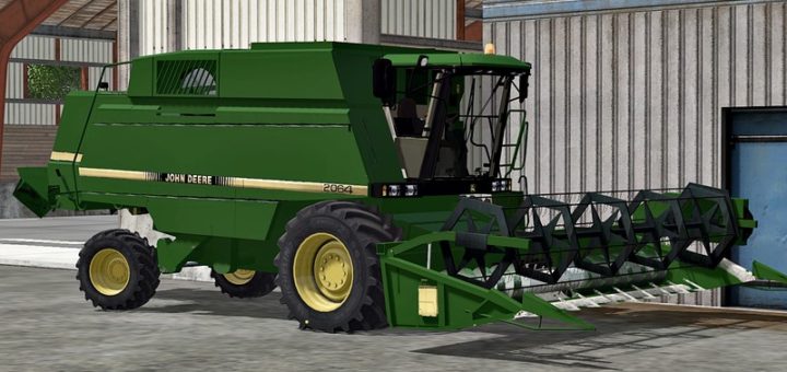 Мод комбайн JOHN DEERE 2064 V2.0 Farming Simulator 17