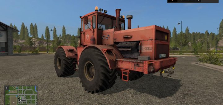 Мод трактор Кировец K-700A ROT V1.0.0.0 Фермер Симулятор 2017