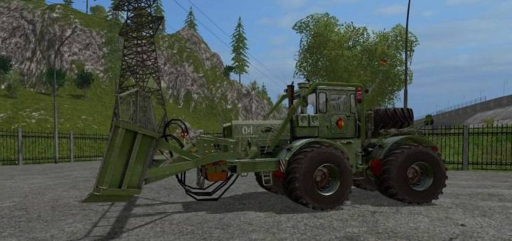 Мод трактор Кировец K701 NVA И ОТВАЛ v1.0.1.2 Фарминг Симулятор 2017