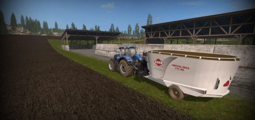 Мод кормосмеситель KUHN KNIGHT VTC 180 V1.0 FS17