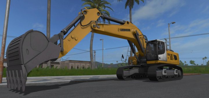 Мод экскаватор LIEBHERR 956 V1.0.0.0 FS17