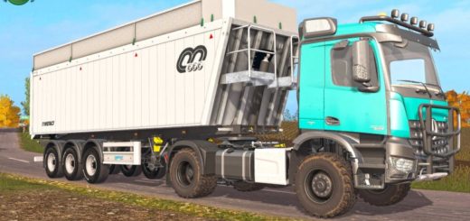 Мод прицеп MENCI TRAILER V1.0.0.0 Farming Simulator 2017