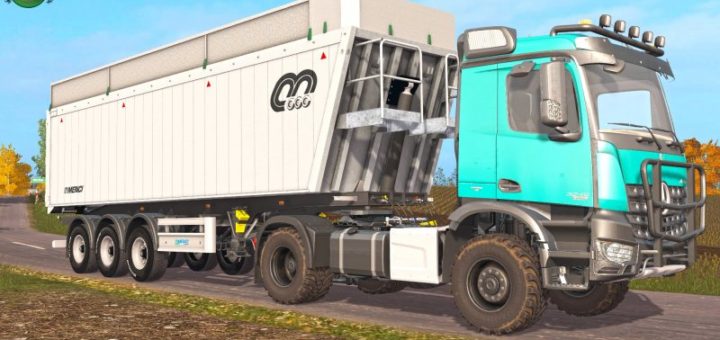 Мод прицеп MENCI TRAILER V1.0.0.0 Farming Simulator 2017
