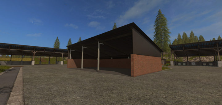Мод навес MACHINE SHOP V1.0.0.0 Farming Simulator 2017
