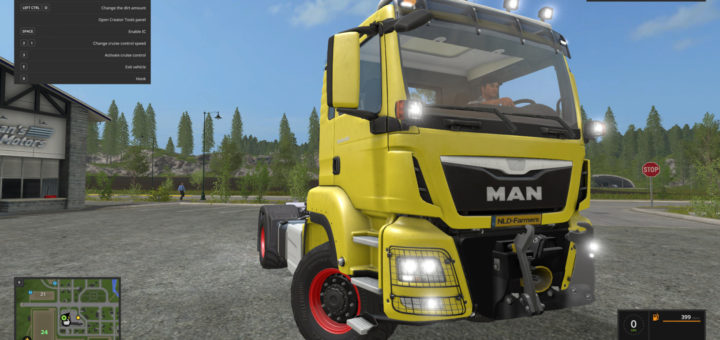 Мод тягач MAN TGS 18.480 V2.1.0.0 FS17
