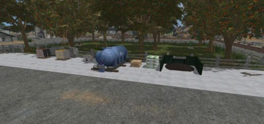 Мод производство PLACEABLE FARM FRUIT V1.0.1 Farming Simulator 17