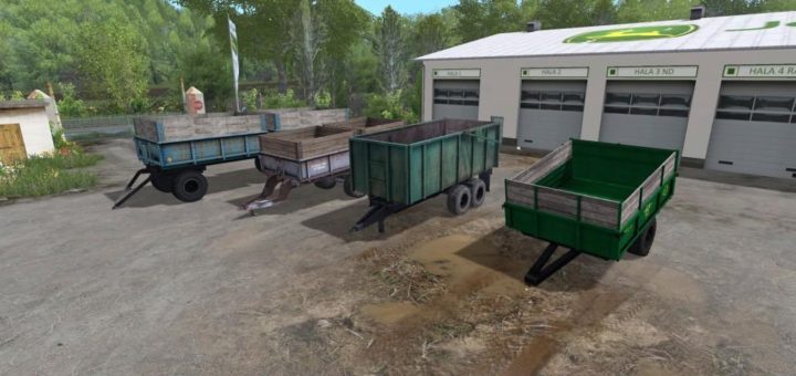 Мод ПАК прицепы ПТС PTS TRAILERS PACK V1.0 Фермер Симулятор 2017