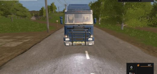 Мод тягач SCANIA 143 M v1.1 Farming Simulator 2017