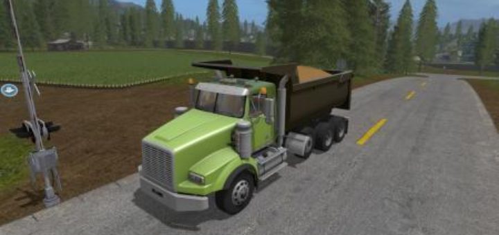 Мод грузовик TWINSTAR TRI-AXLE DUMP TRUCK V1.0 FS17