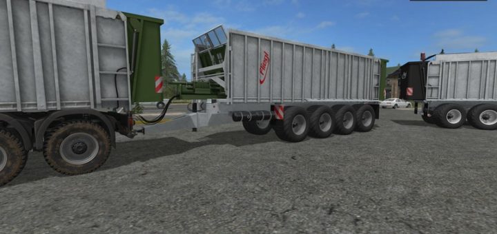 Мод прицеп THE FLIEGL GIGANT ASW 491 V1.2 Farming Simulator 17