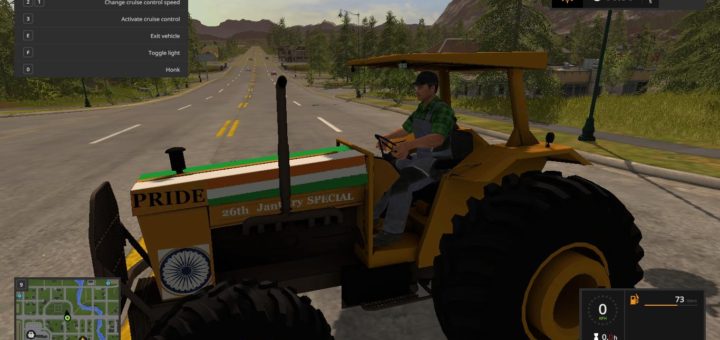 Мод трактор VALMET 118 INDIAN MOD V1.0 Farming Simulator 17
