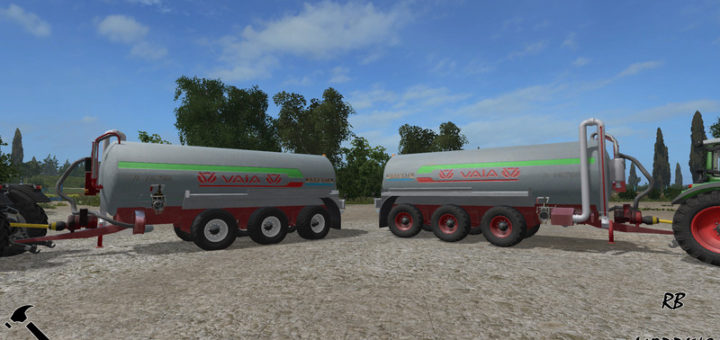 Мод прицеп VAIA MB160 TRIDEM V1.0 FS17