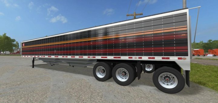 Мод прицеп WILSON BELLY DUMP TAG AXLE 50 GRAIN TRAILER V1.2 FS17