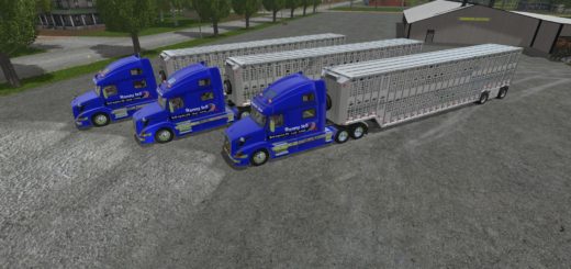 Мод прицеп WILSON LIVESTOCK V1.1 Farming Simulator 2017