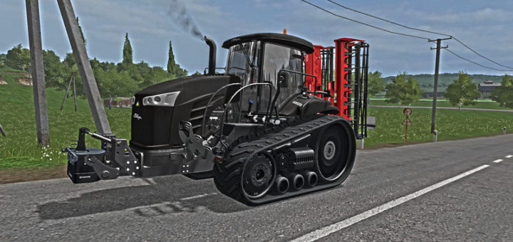 Мод трактор Challenger MT700E stealth V1.0 Farming Simulator 17