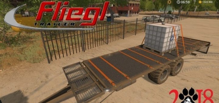 Мод прицеп Fliegl DPW 150 v1.0 Farming Simulator 2017