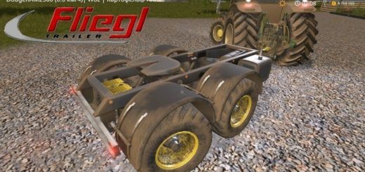 Мод Fliegl Dolly EA Tandem v2.1 Farming Simulator 2017