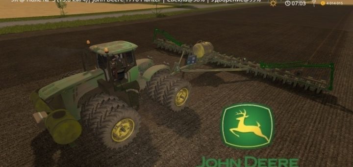 Мод сеялка John Deere 1770 Planter v1.0 FS17