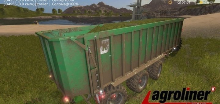 Мод прицеп Kroeger TAW 30 v1.0 Farming Simulator 2017